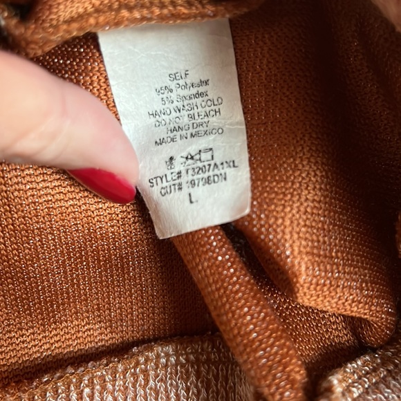 White Birch Rust Heathered Hoodie - Picture 6 of 9